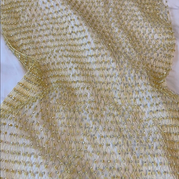 Riding Waves Mesh Rhinestone Cover Up Dress - Picture 2 of 4